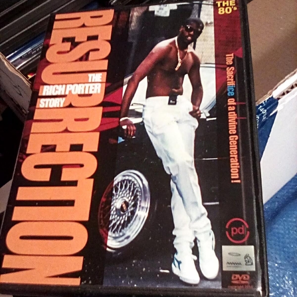 The RICH PORTER STORY   DOCUMENTARY DVD Dope Game IN THE 80's, 2 part Movie